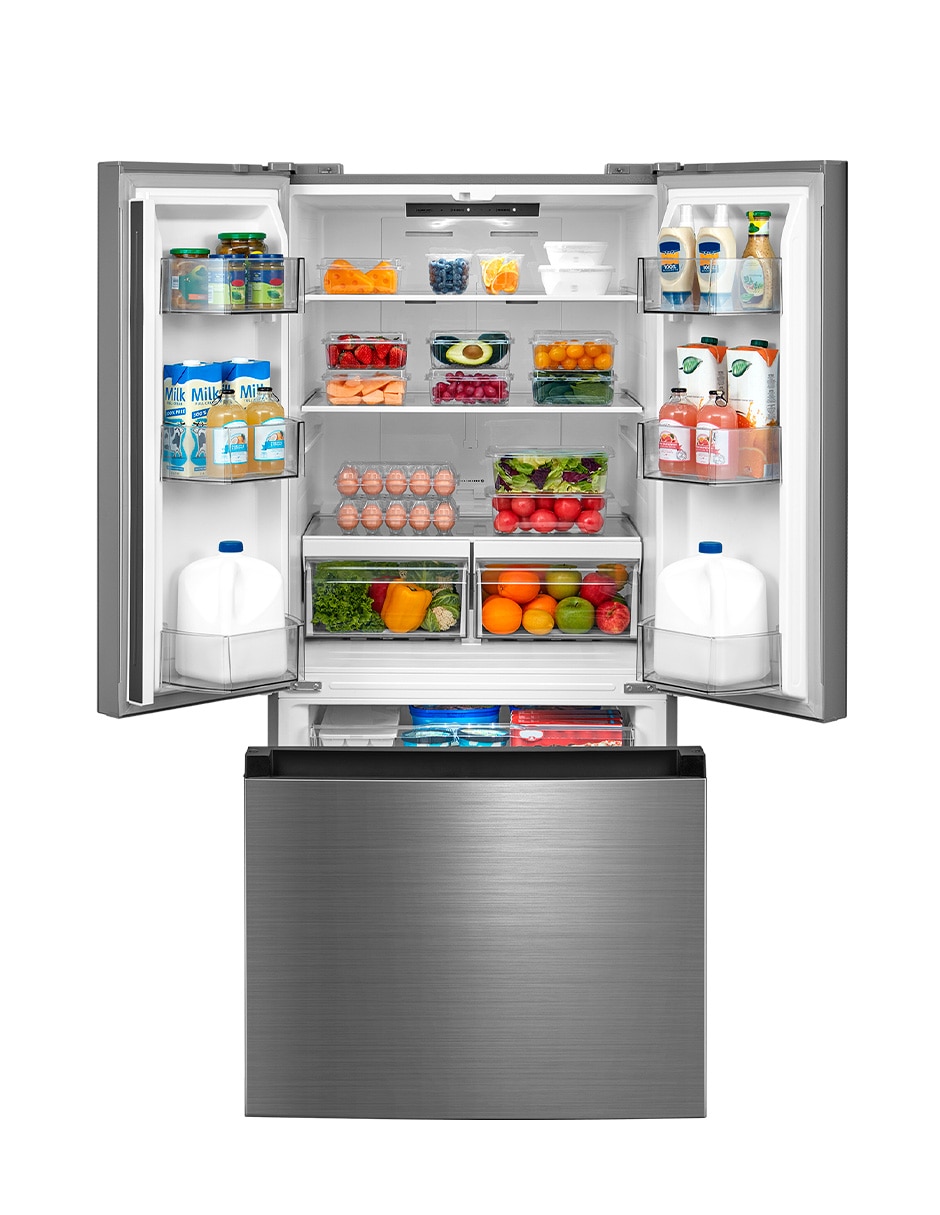 Refrigerador french door Midea 19 pies cúbicos inverter y no frost MDRF700FGM46