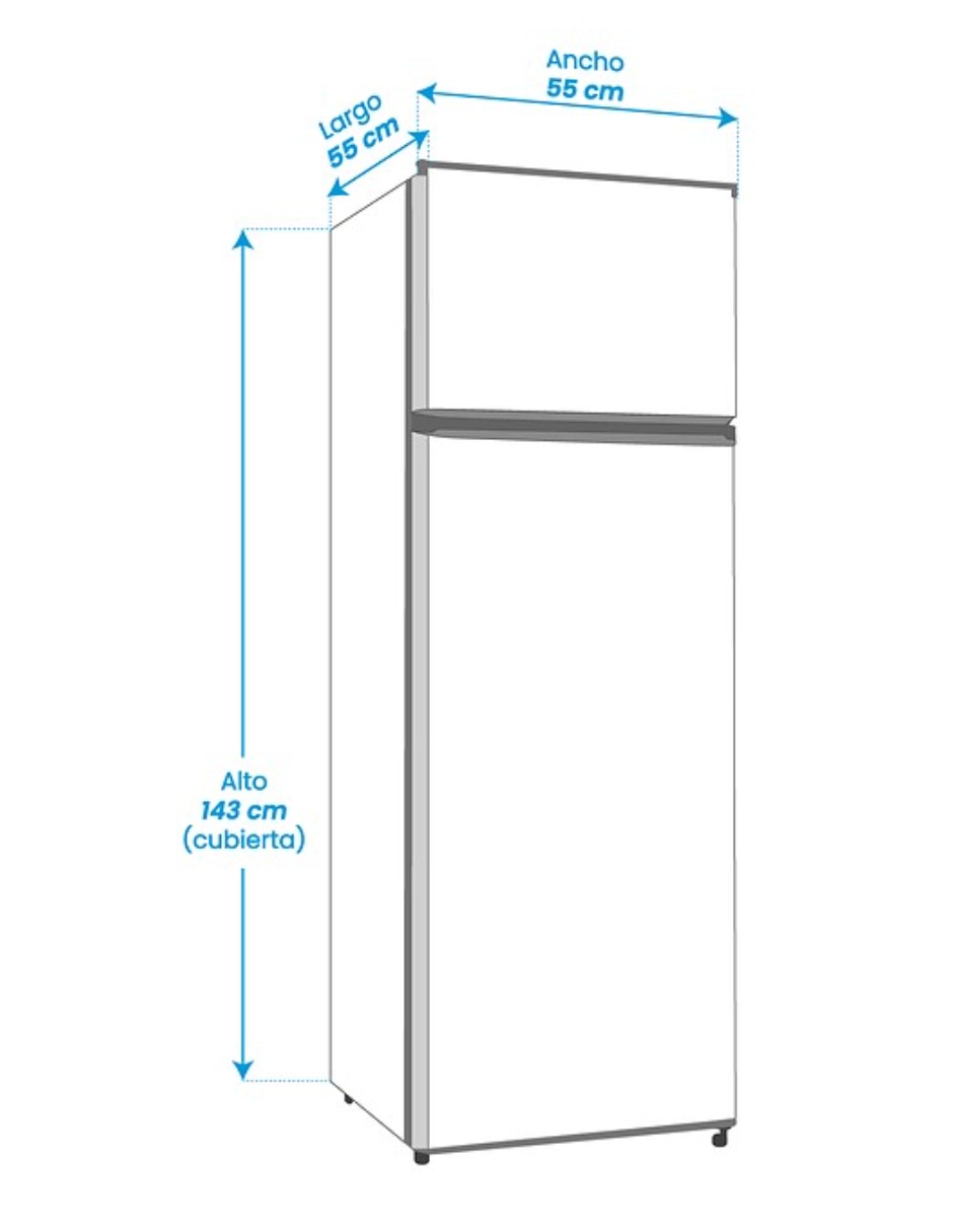 Refrigerador top mount 8 pies cúbicos MDRT210CCNLS 7