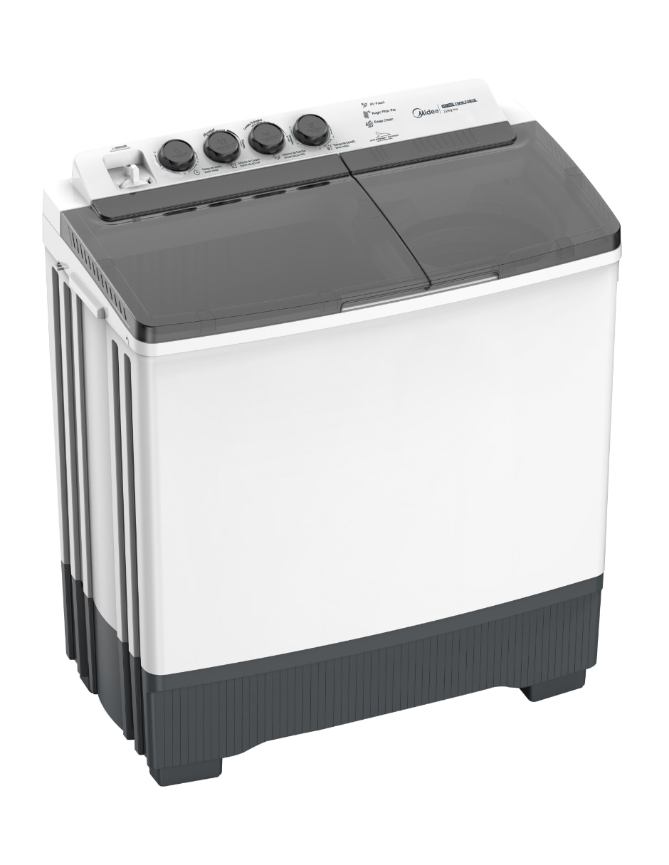 Lavadora doble tina 22 kg semiautom‡tica carga superior mt100w220/w-mx 9