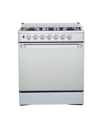 Estufa de piso Xtreme Chef Air 76.7 cm MGS30FS1LEAMSS de 6 quemadores
