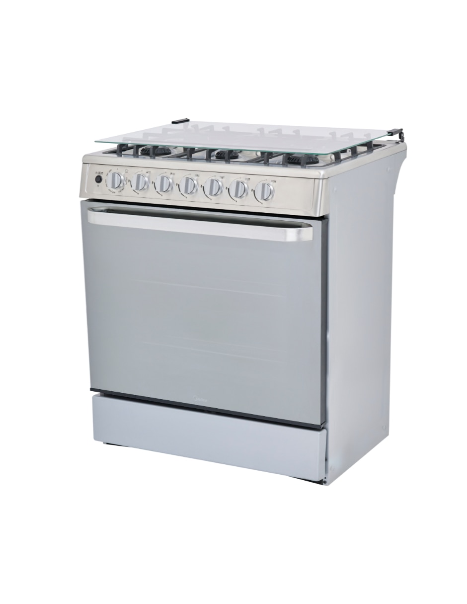 Estufa de piso Xtreme Chef Air 76.7 cm MGS30FS1LEAMSS de 6 quemadores