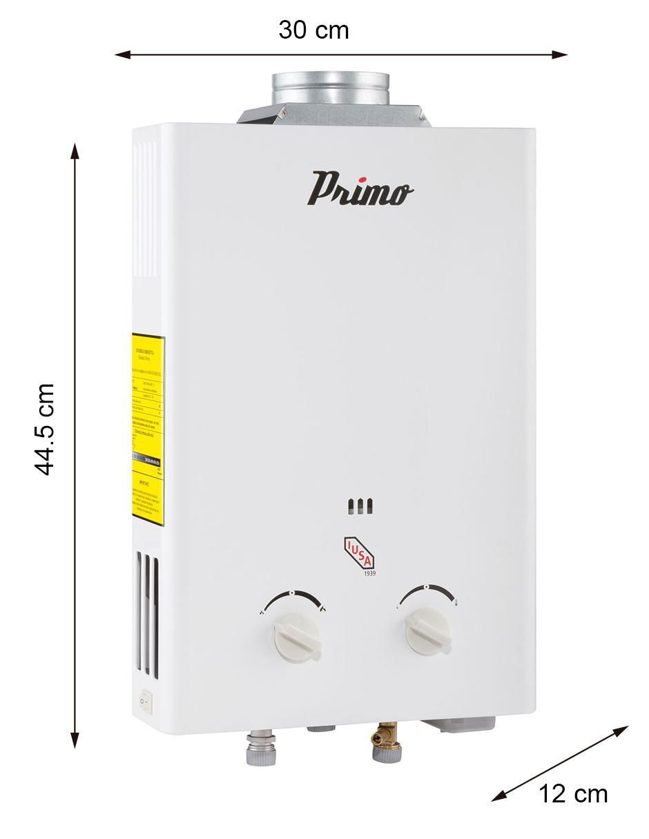 Calentador instantáneo Primo 06 Nat 6 L gas natural
