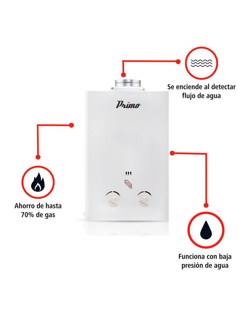 Calentador instantáneo Primo 06 Nat 6 L gas natural