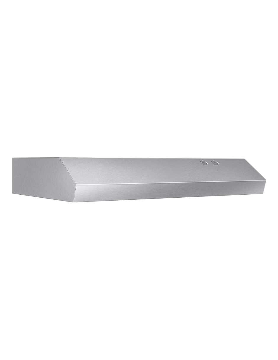 Combo estufa de piso a gas natural/lp Samsung 76.7 cm F-NK30BT5412MS de 6 quemadores + campana