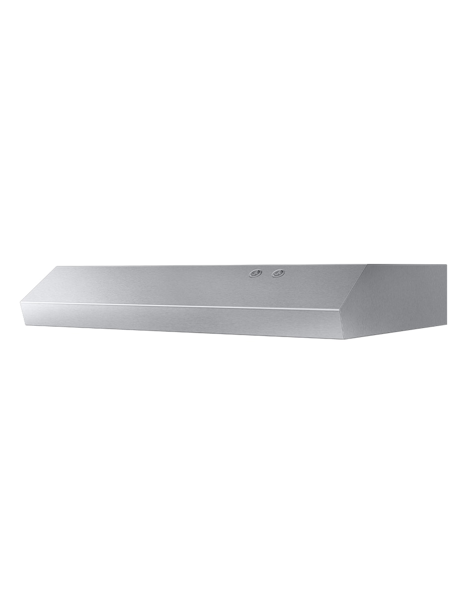 Combo estufa de piso a gas natural/lp Samsung 76.7 cm F-NK30BT5412MS de 6 quemadores + campana