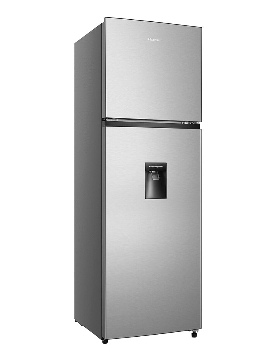 Refrigerador top mount Hisense 9 pies cúbicos no frost RT90N6WKX2