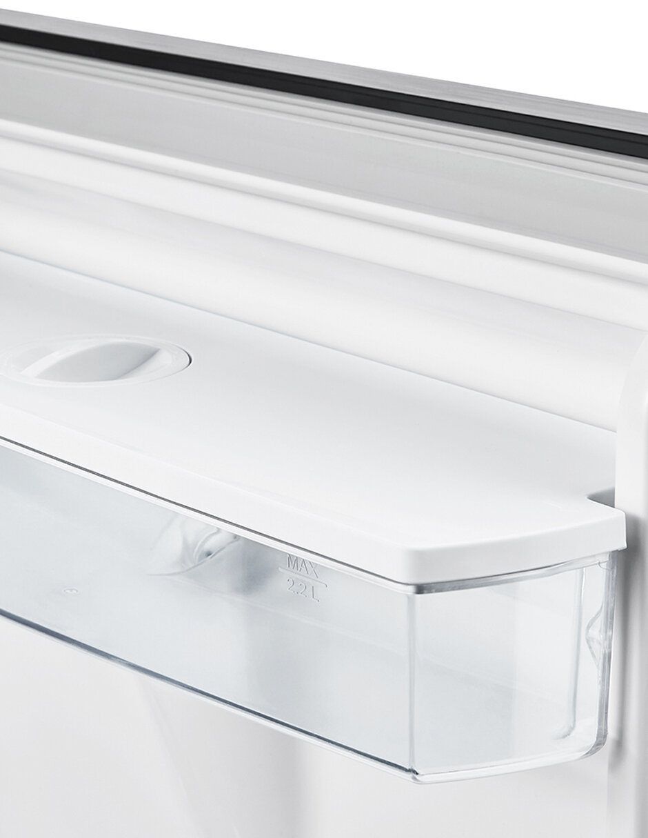 Refrigerador top mount Hisense 9 pies cúbicos no frost RT90N6WKX2