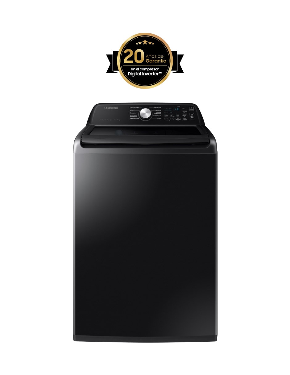 Lavadora Samsung 22 kg automática carga superior WA22C3544GVAX