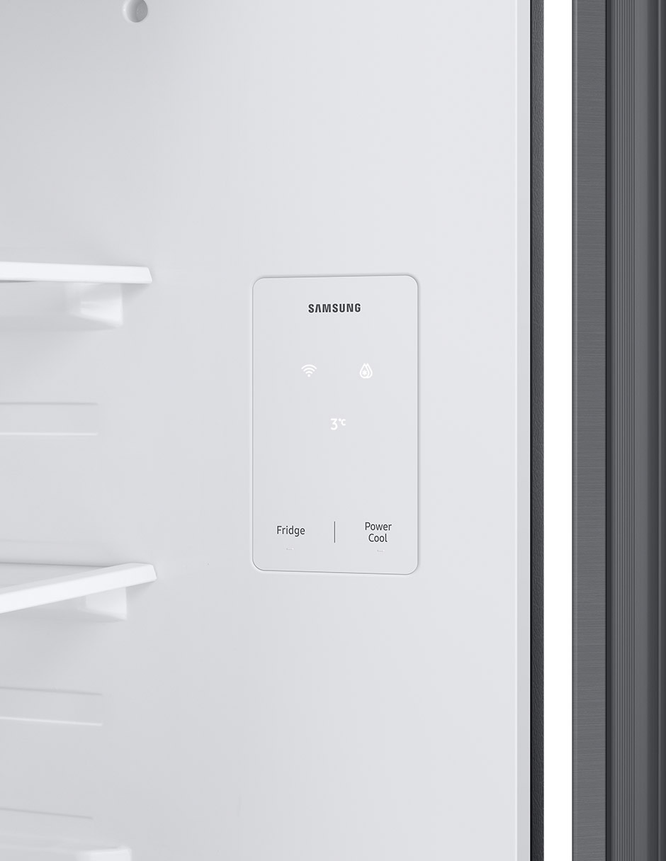 Refrigerador top mount Samsung 19 pies cúbicos inverter y no frost RT53DG6128S9EM