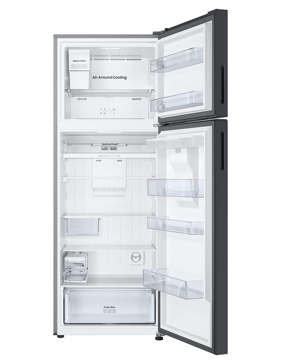 Refrigerador top mount Samsung 19 pies cúbicos inverter y fabrica de hielos RT53DG6798B1EM