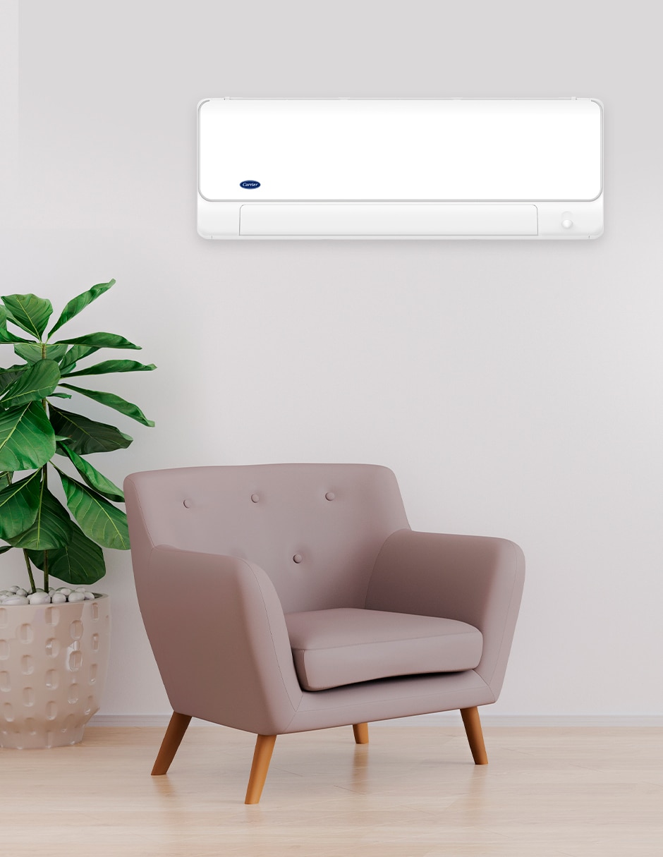 Aire acondicionado mini split inverter Carrier Frío y calor 36000 BTU 53AEQ363A 220 V
