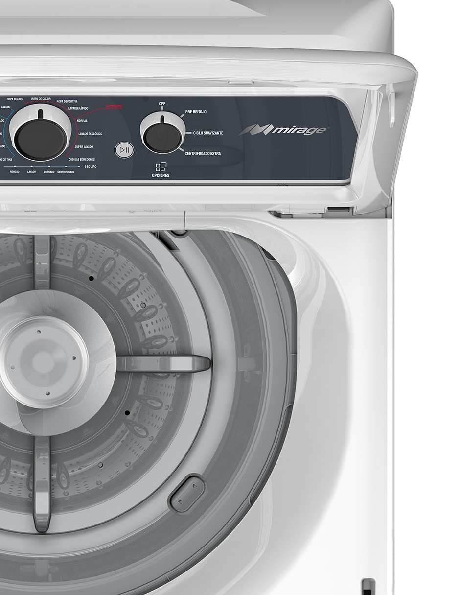 Lavadora Mirage 22 kg automática carga superior LMA022G