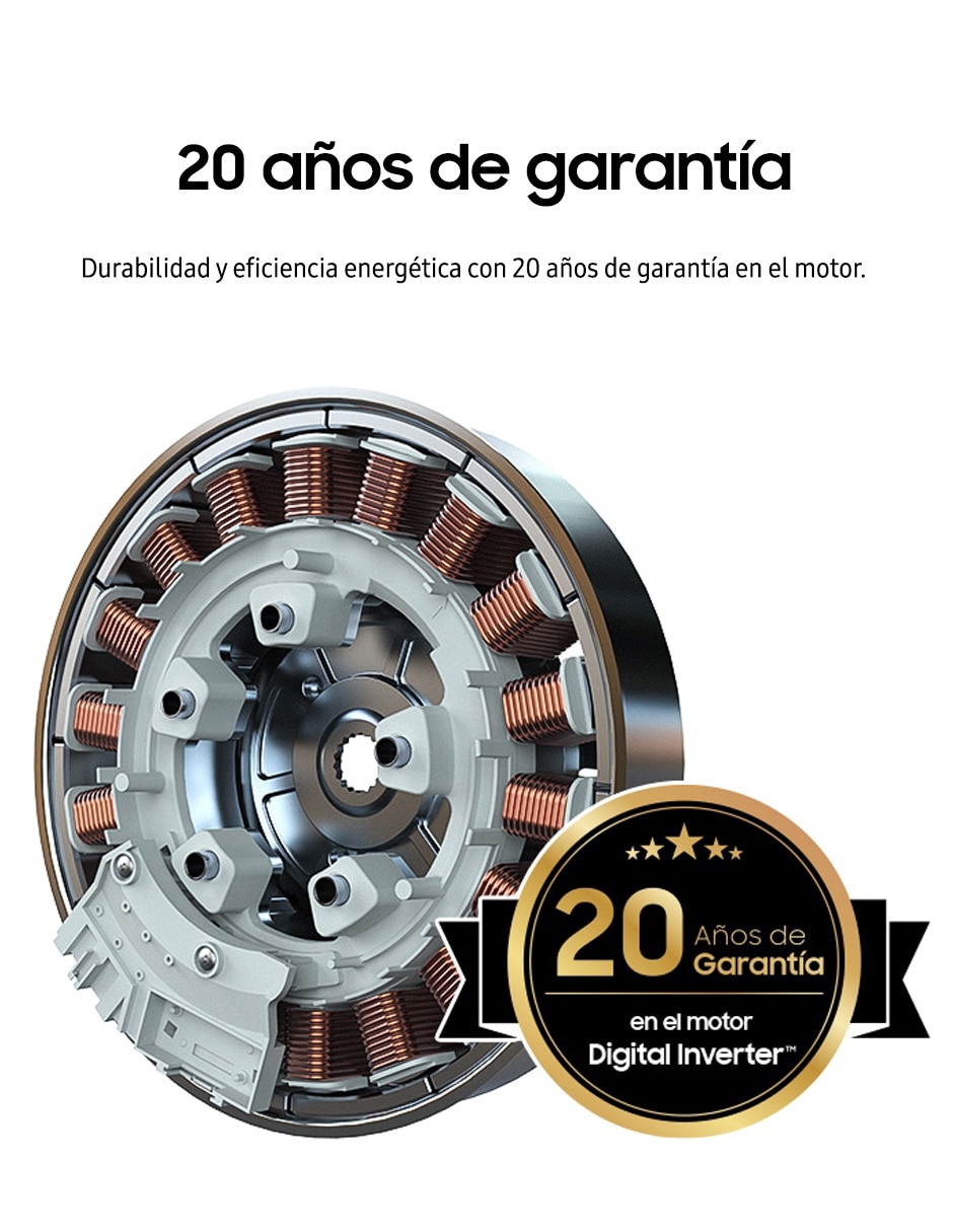Centro de lavado Samsung gas/eléctrico 22 kg F-WH22GVDVR05R