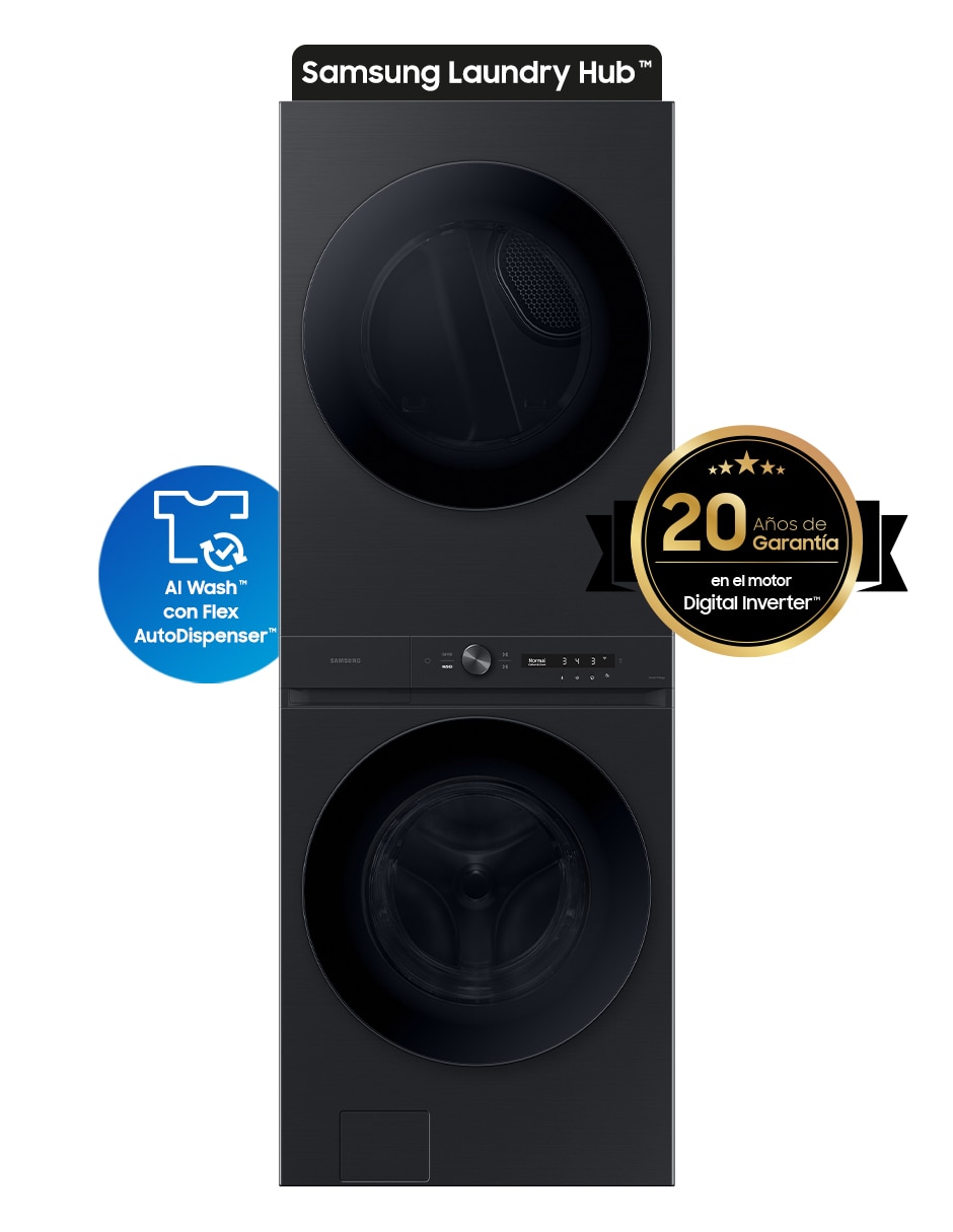Centro de lavado Samsung gas/eléctrico 22 kg F-WH22GVDVR05R