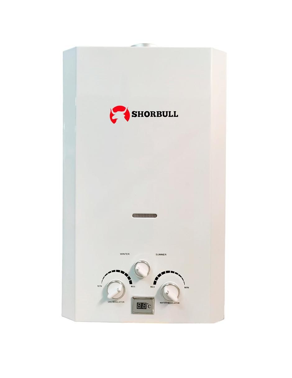 Calentador de depósito Shorbull GWD-21/8L 8 L gas lp
