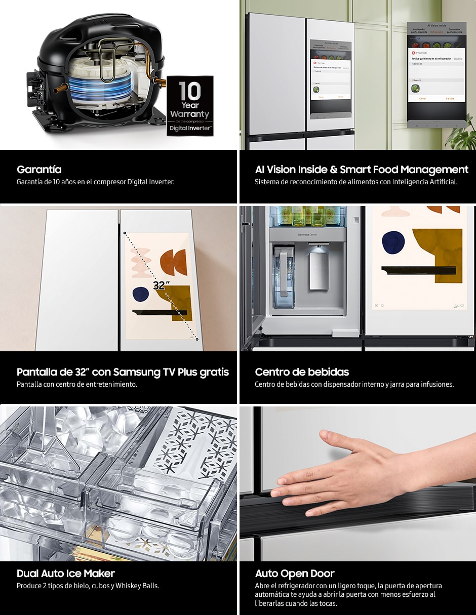 Refrigerador french door 29 pies cúbicos inverter y fábrica de hielos RF29DB9950QDEM 14