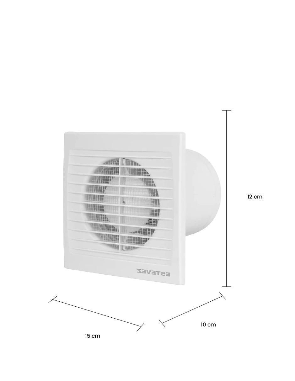 Extractor de aire Estevez 2504
