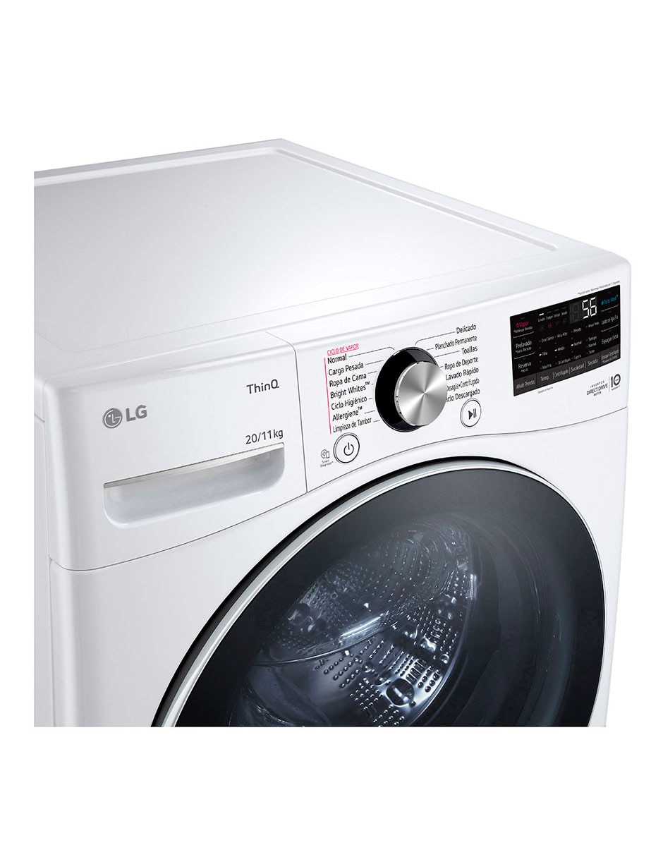 Lavasecadora lg gas lp 20 kg 11 kg wd20wv26r.abwelat