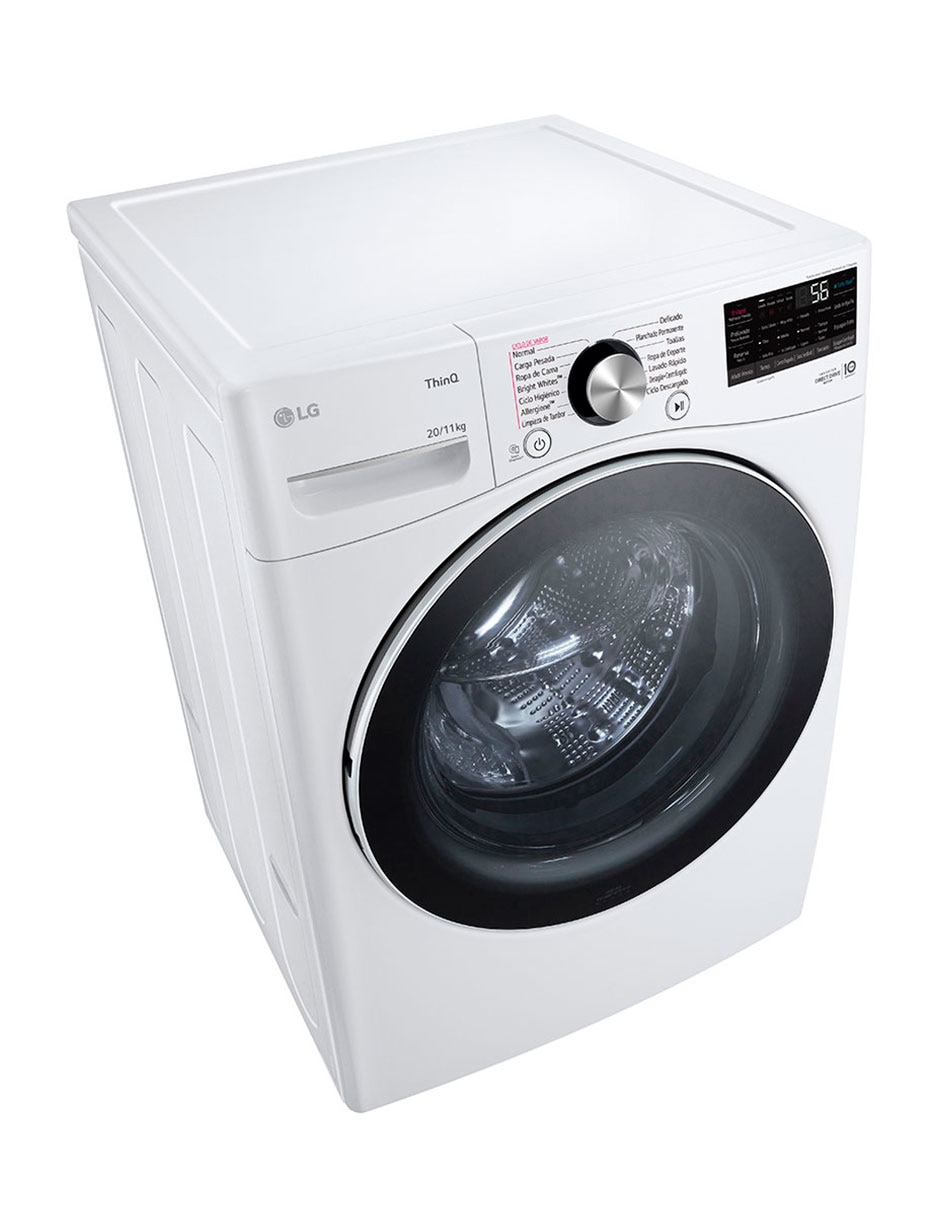 Lavasecadora lg gas lp 20 kg 11 kg wd20wv26r.abwelat
