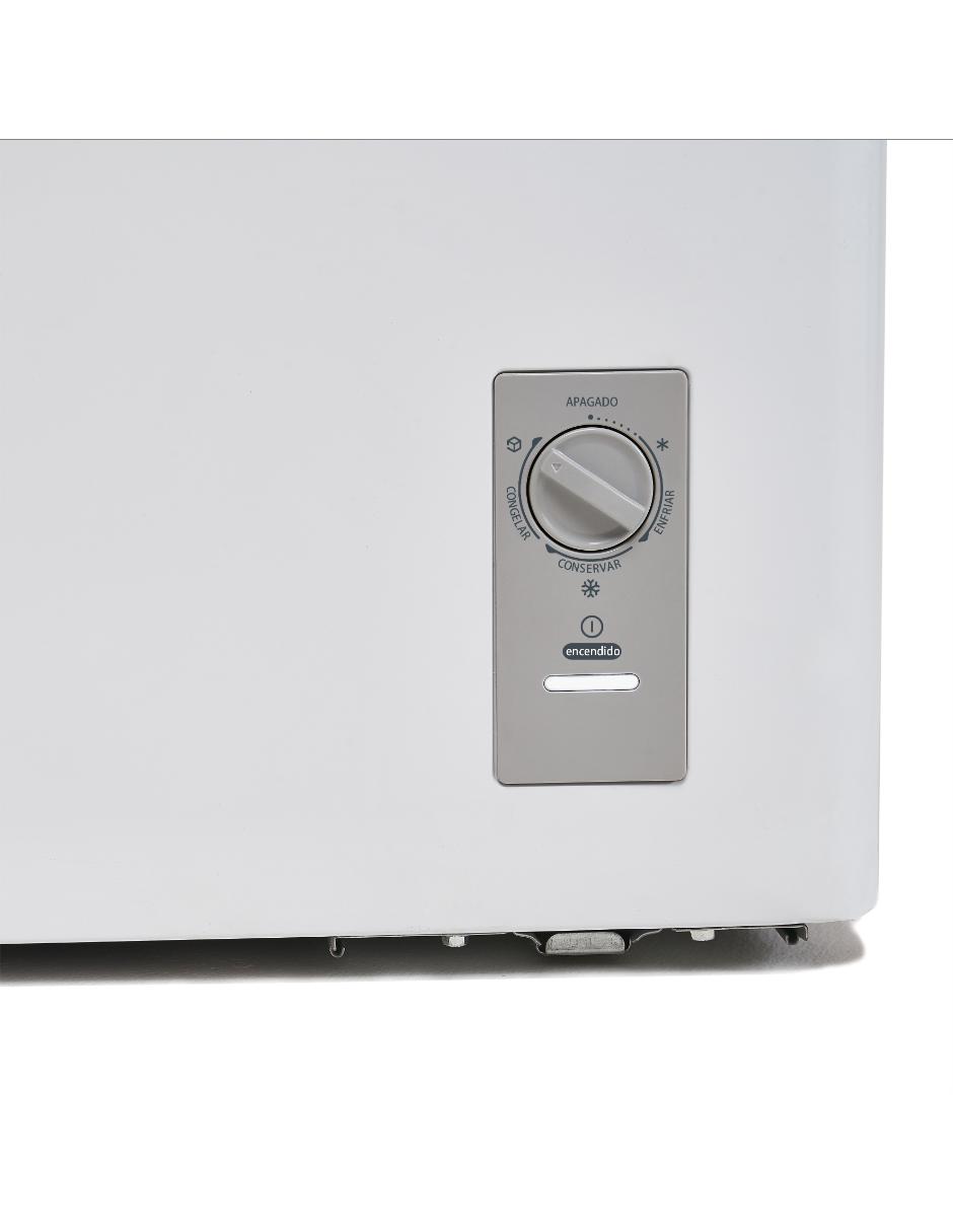 Congelador Midea MDRC280FZM01 deshielo manual con drenaje 7 pies cúbicos