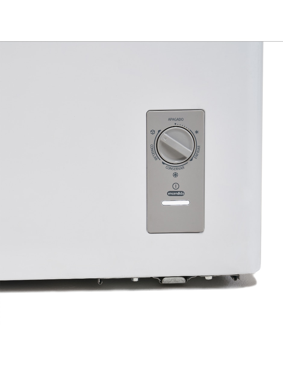 Congelador Midea MDRC205FZM01 deshielo manual con drenaje 5 pies cúbicos