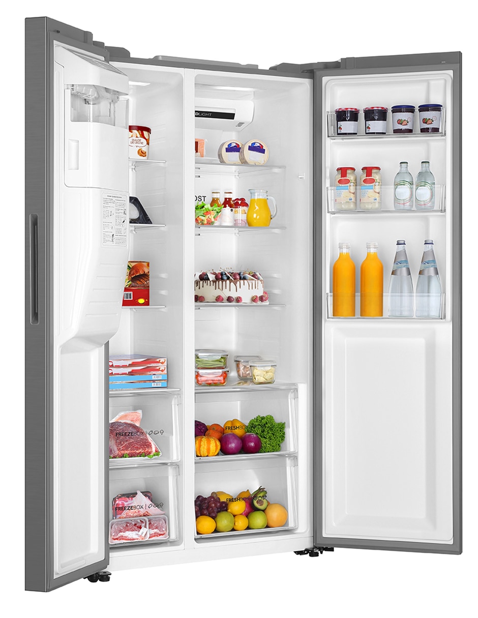 Refrigerador refrigerador industrial 19 pies cúbicos inverter y no frost y fábrica de hielo HSM541HMNSS0 4