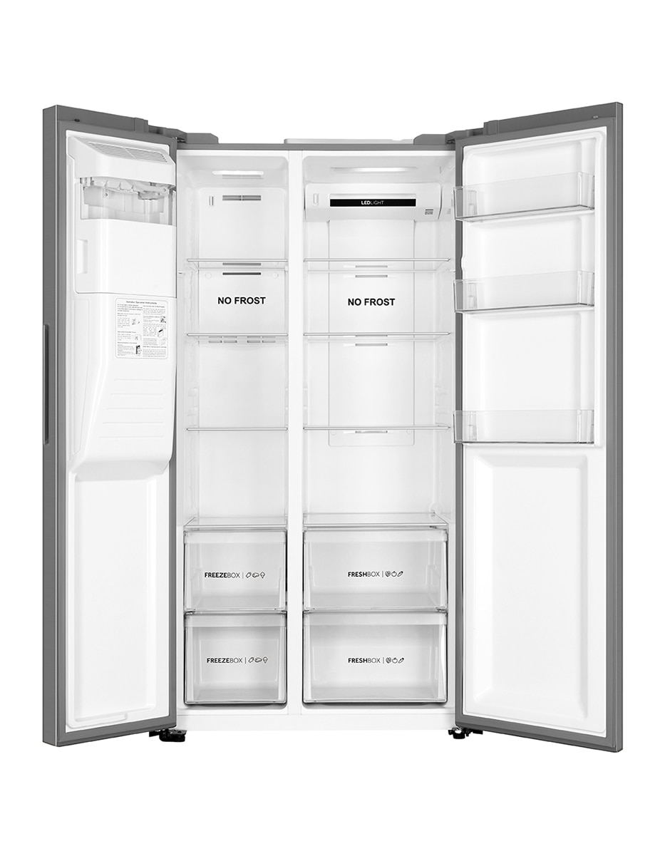 Refrigerador refrigerador industrial 19 pies cúbicos inverter y no frost y fábrica de hielo HSM541HMNSS0 5