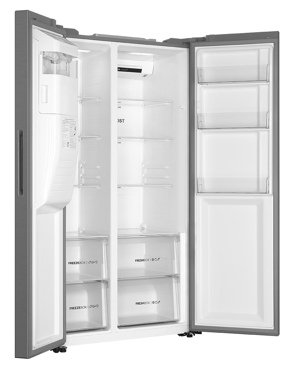 Refrigerador refrigerador industrial 19 pies cúbicos inverter y no frost y fábrica de hielo HSM541HMNSS0 6