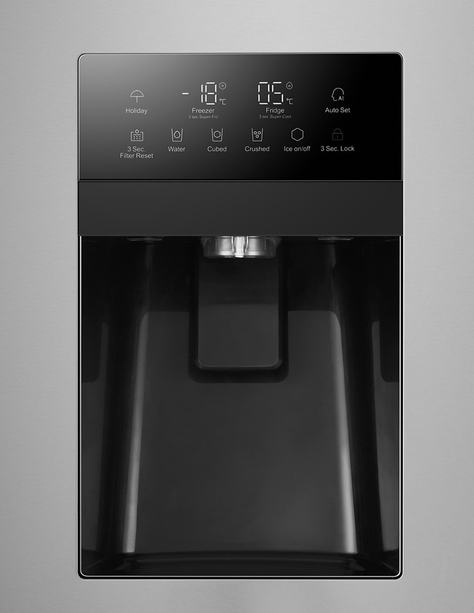Refrigerador refrigerador industrial 19 pies cúbicos inverter y no frost y fábrica de hielo HSM541HMNSS0 Refrigerador refrigerador industrial 19 pies cúbicos inverter y no frost y fábrica de hielo HSM541HMNSS0
