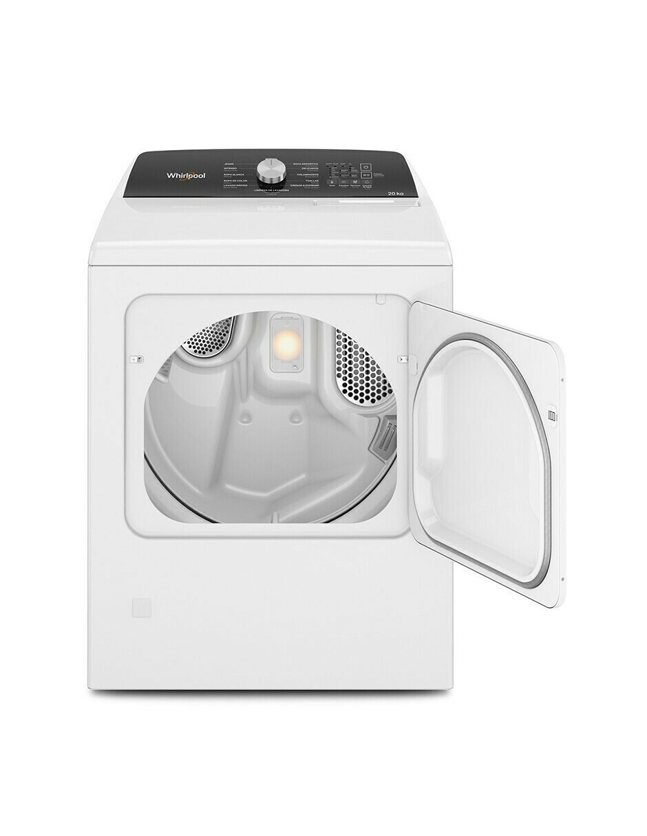 Secadora de gas natural/lp de 22 kg con 12 ciclos 7MWGD5050PW 2