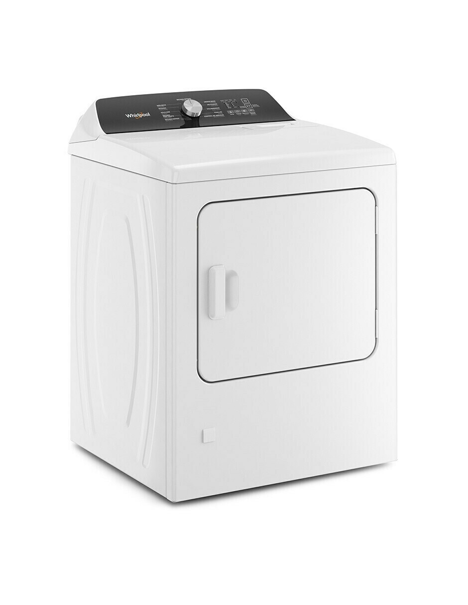 Secadora de gas natural/lp de 22 kg con 12 ciclos 7MWGD5050PW