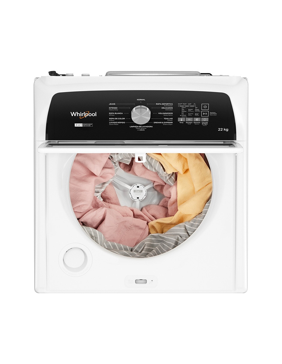 Lavadora 22 kg automática carga superior 7mwtw5057pw 12