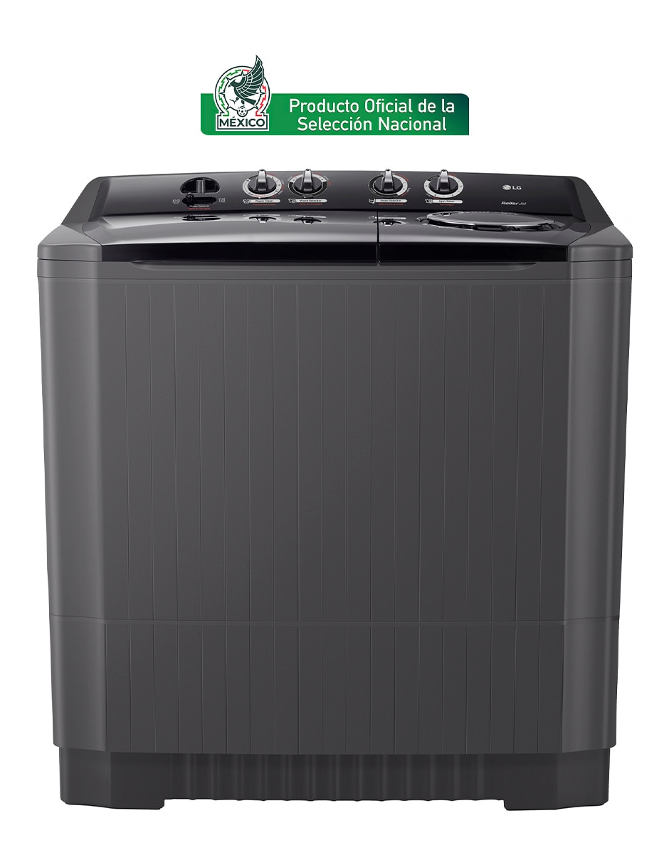 Lavadora doble tina Lg 18 kg semiautomática carga superior wp18mar.dbmelat