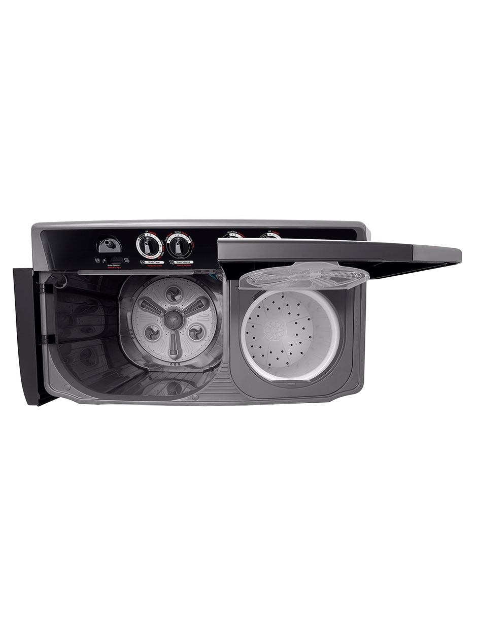 Lavadora doble tina Lg 18 kg semiautomática carga superior wp18mar.dbmelat