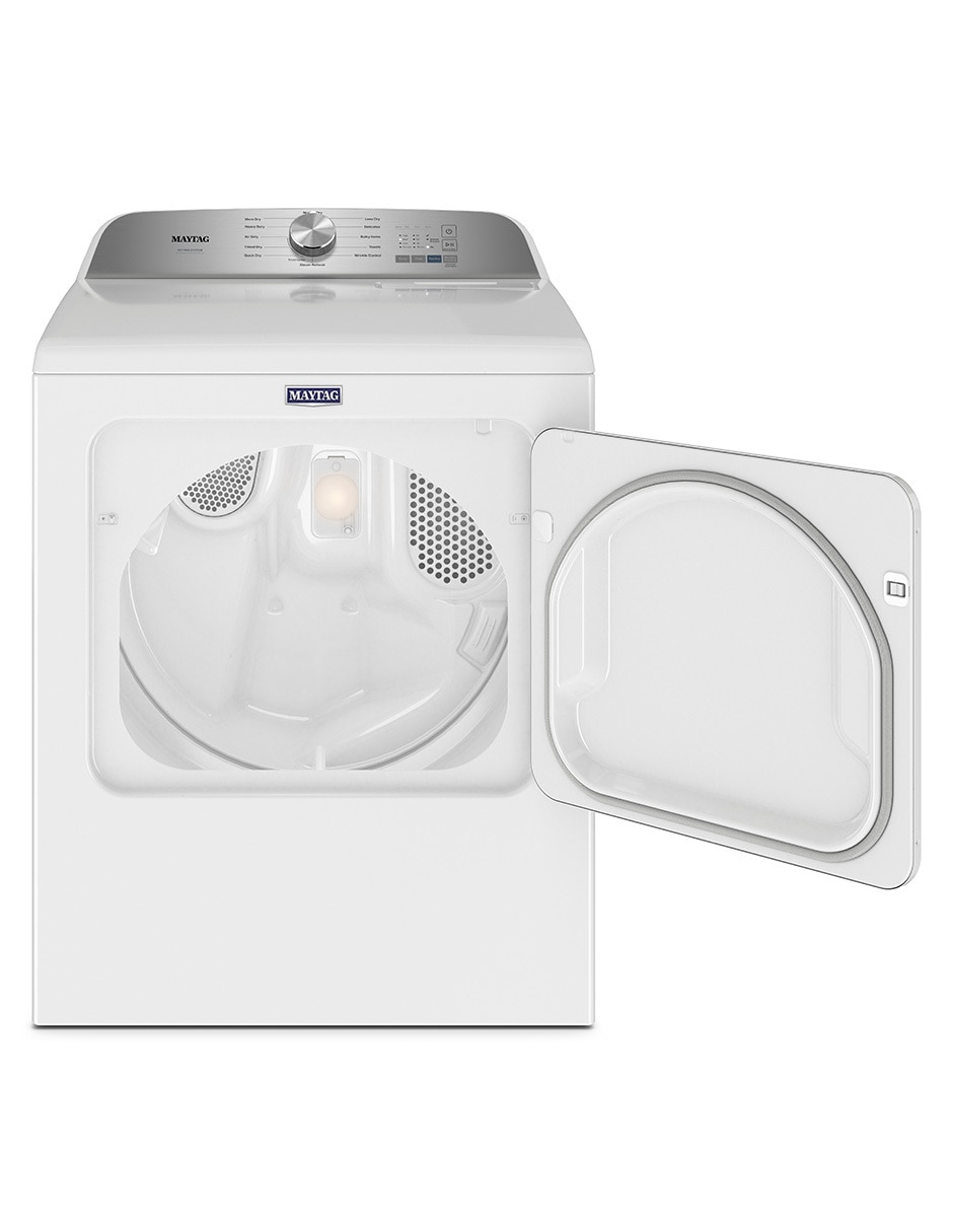Secadora de gas natural/LP de 25 kg con 12 ciclos 7MMGD6500RW