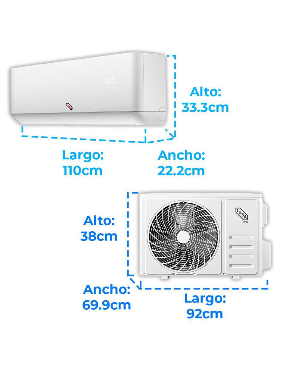 Aire acondicionado mini split Primo Frío y calor 24000 BTU 269199 220 V