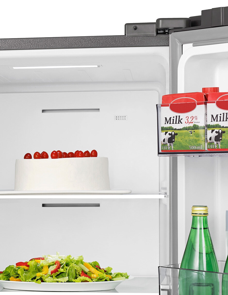 Refrigerador dúplex Hisense 22 pies cúbicos inverter y no frost RS22N6GCX