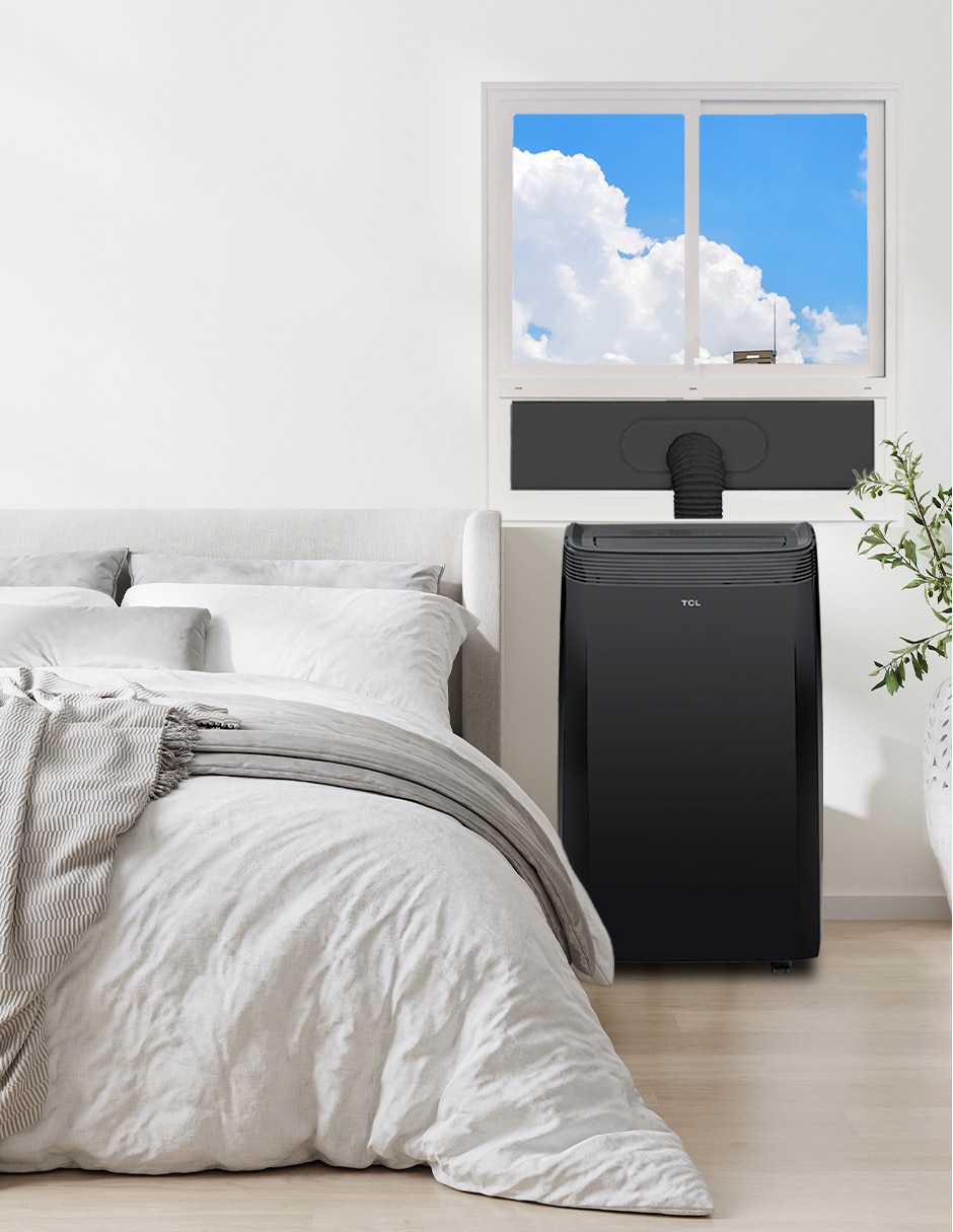 Aire acondicionado portátil frío y calor 12000 BTU P12PKHF14B 110 V