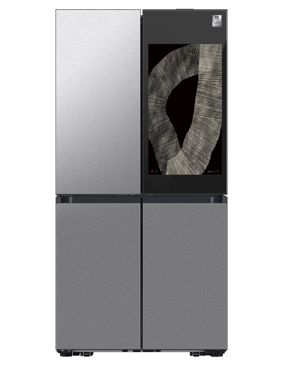 SAMSUNG Refrigerador French door Samsung 23 pies cúbicos inverter y fábrica de hielo RF23DB9950QDEM