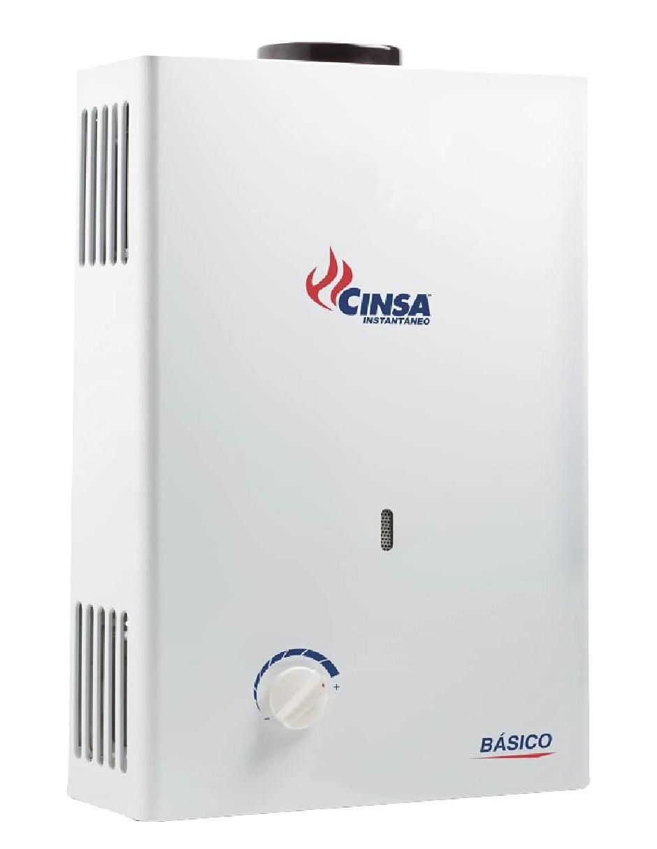 Calentador instantáneo Cinsa CIN-06E 6 L gas lp