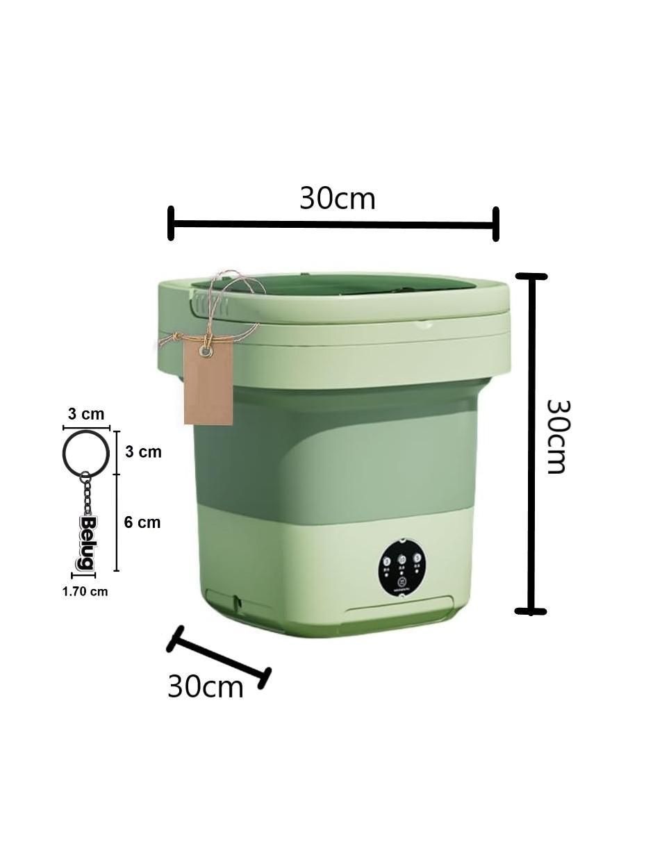 Lavadora portátil Genérica semiautomática carga superior mini lavadora/ llavero 5