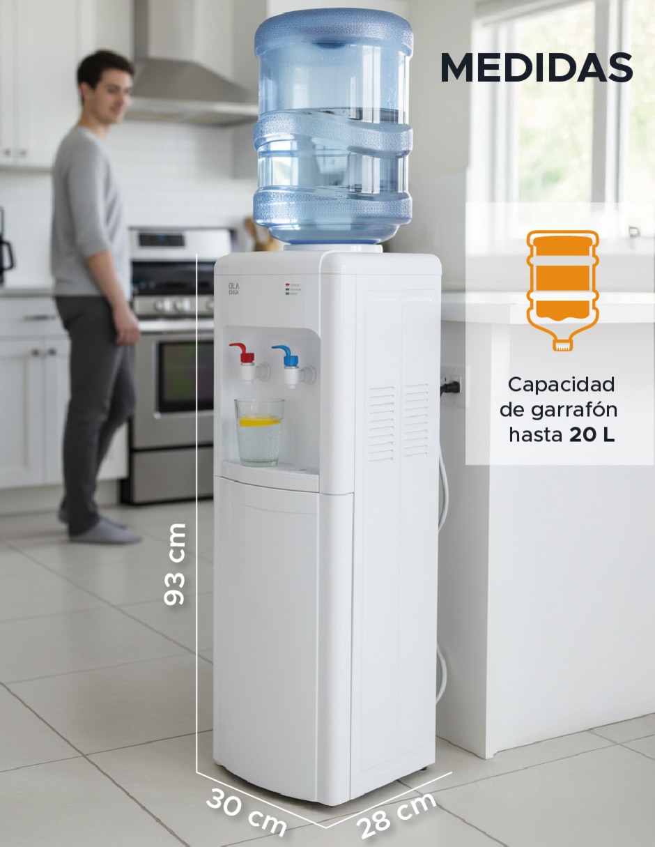 Dispensador de agua manual 7
