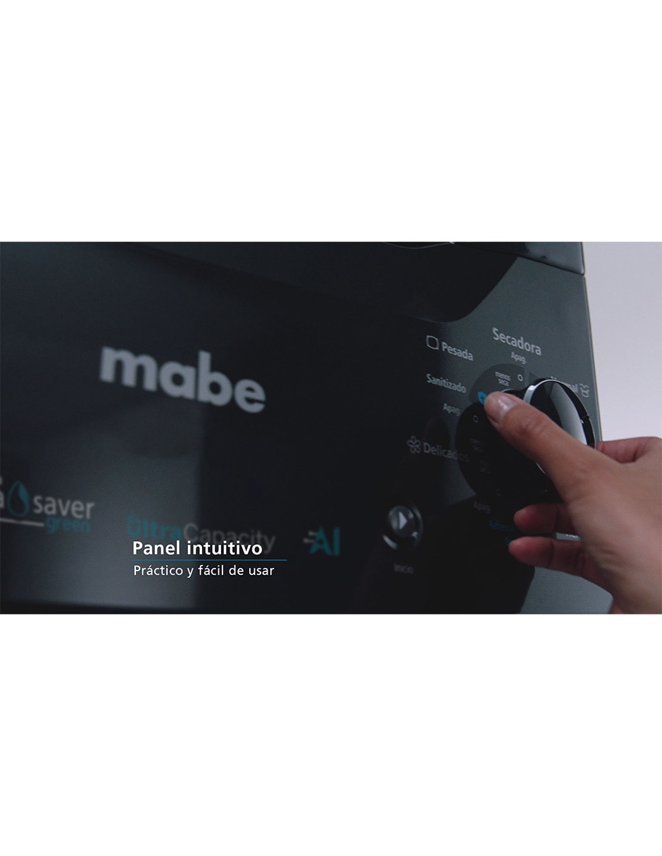 Centro de lavado Mabe eléctrico 24 kg
MCL2440ESDG0