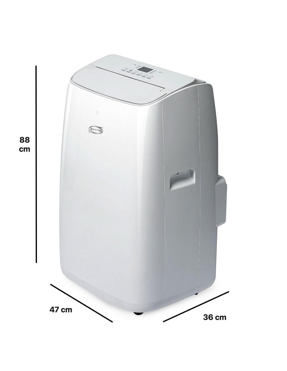 Aire acondicionado portátil Frío y calor 12000 BTU AA-POR-1.0TD 100 V 3