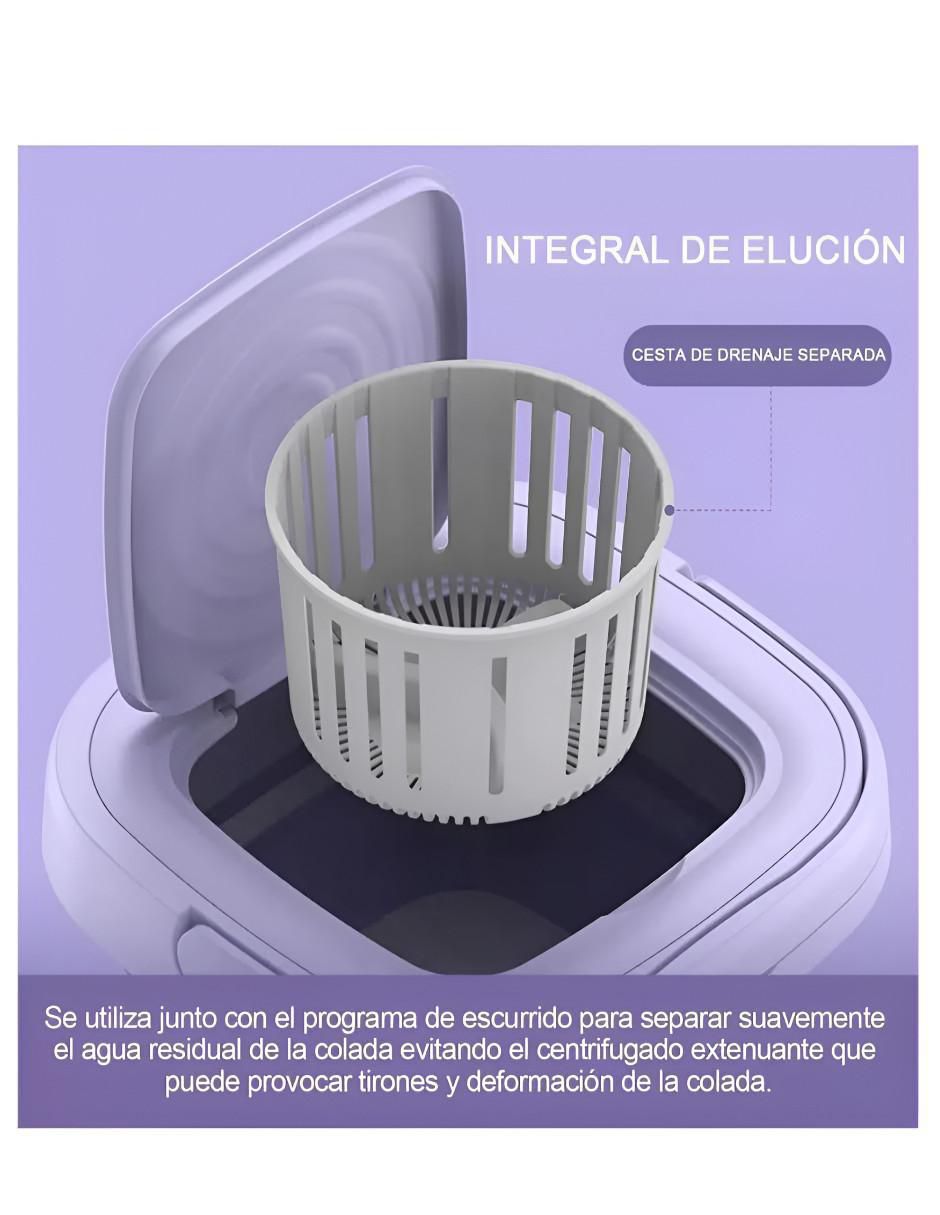 Lavadora portátil 8 kg semiautomática carga superior w255nd 2