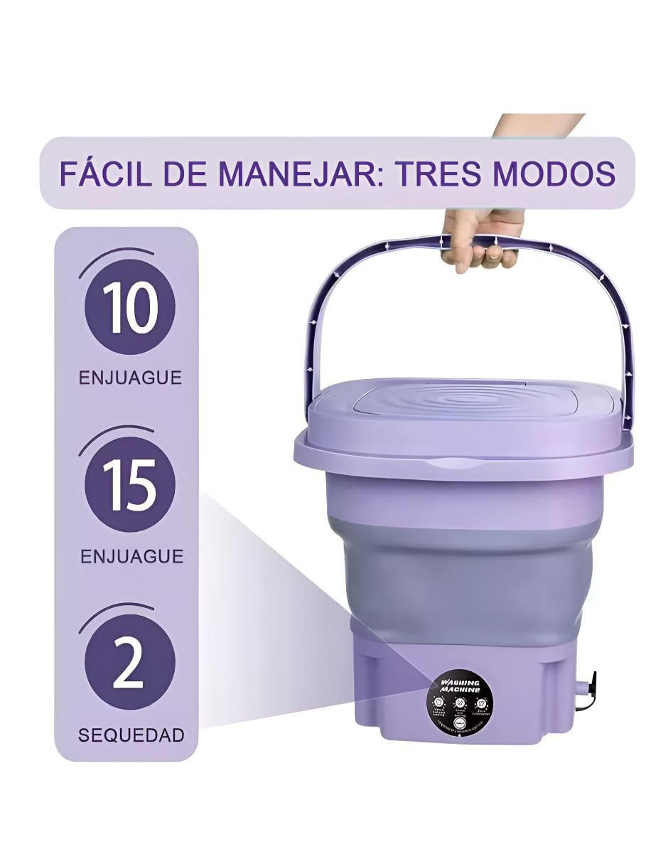 Lavadora portátil 8 kg semiautomática carga superior w255nd 3