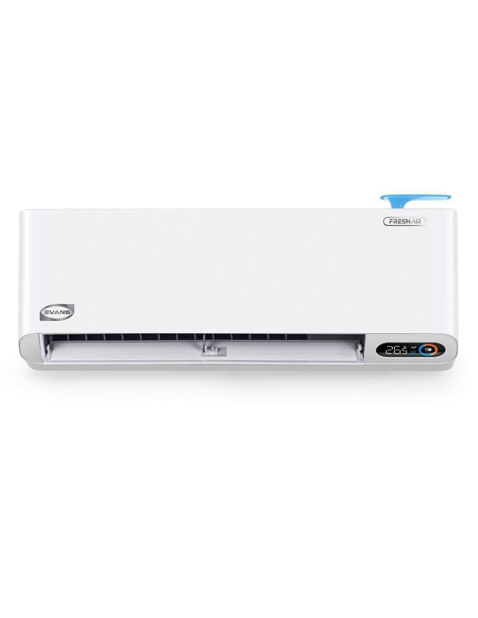Aire acondicionado mini split inverter Evans Frío y calor 12000 BTU AC-MSI-FA-1.0TD 220 V