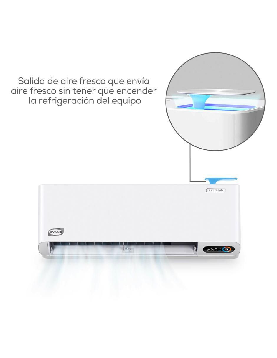 Aire acondicionado mini split inverter Frío y calor 12000 BTU AC-MSI-FA-1.0TD 220 V