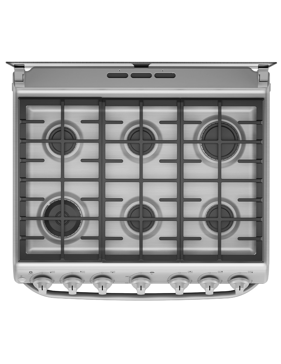 Estufa de piso a gas lp 76.60 cm EM7657CFIS0 de 6 quemadores Estufa de piso a gas lp 76.60 cm EM7657CFIS0 de 6 quemadores