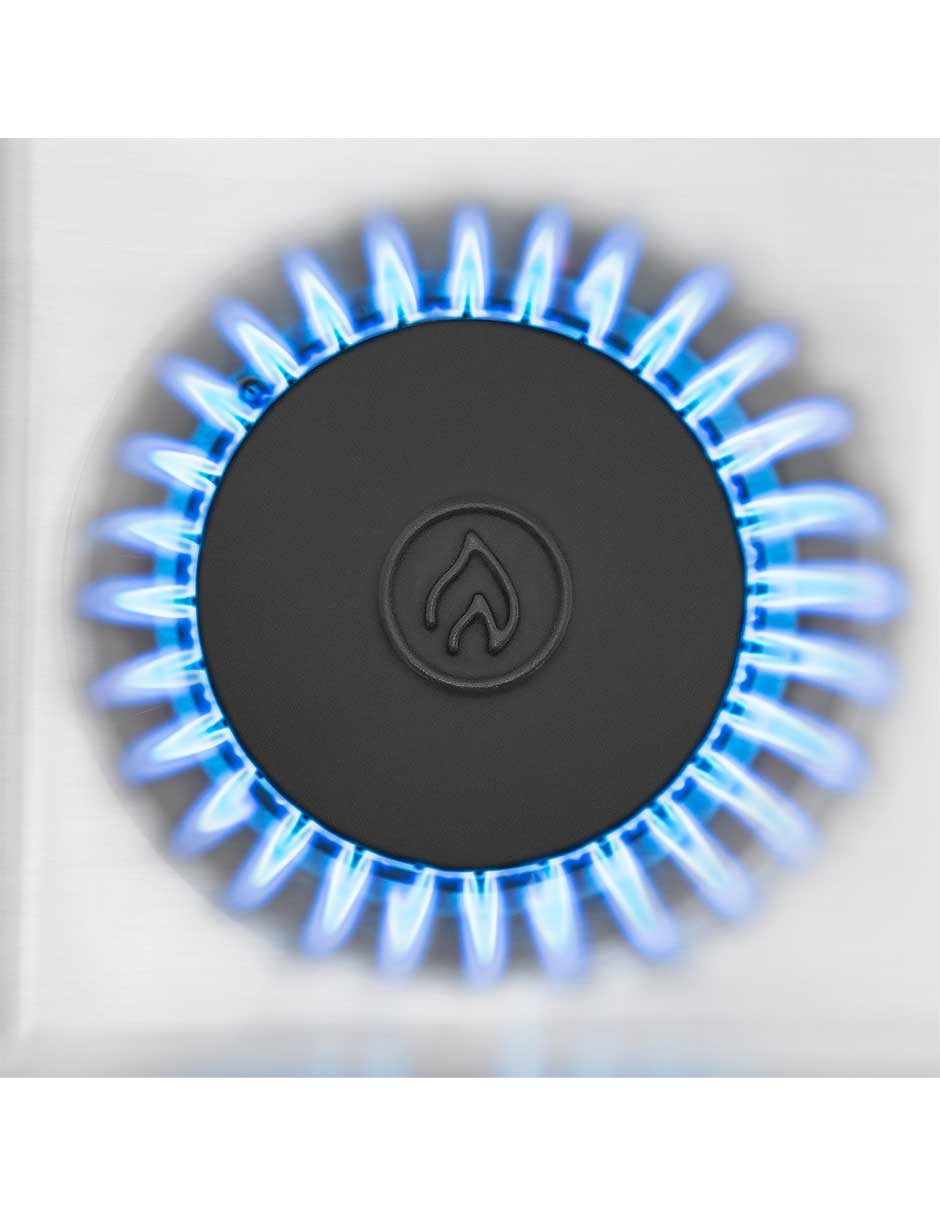 Estufa de piso a gas lp Mabe 76.60 cm EM7654BFIS3 de 6 quemadores